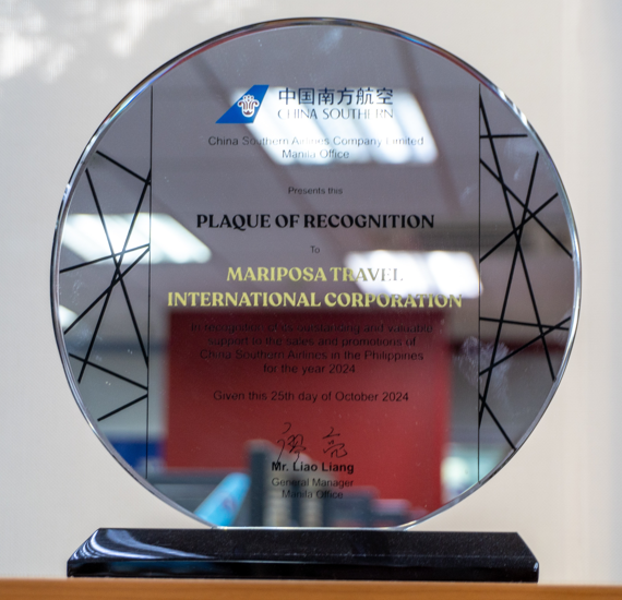 China Southern award 2024