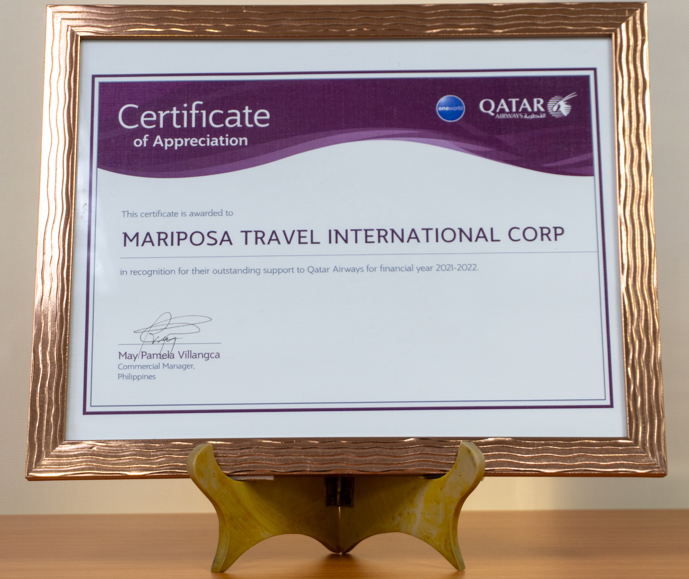 Qatar Airways award 2022