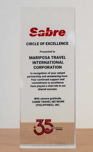 Sabre award 2026